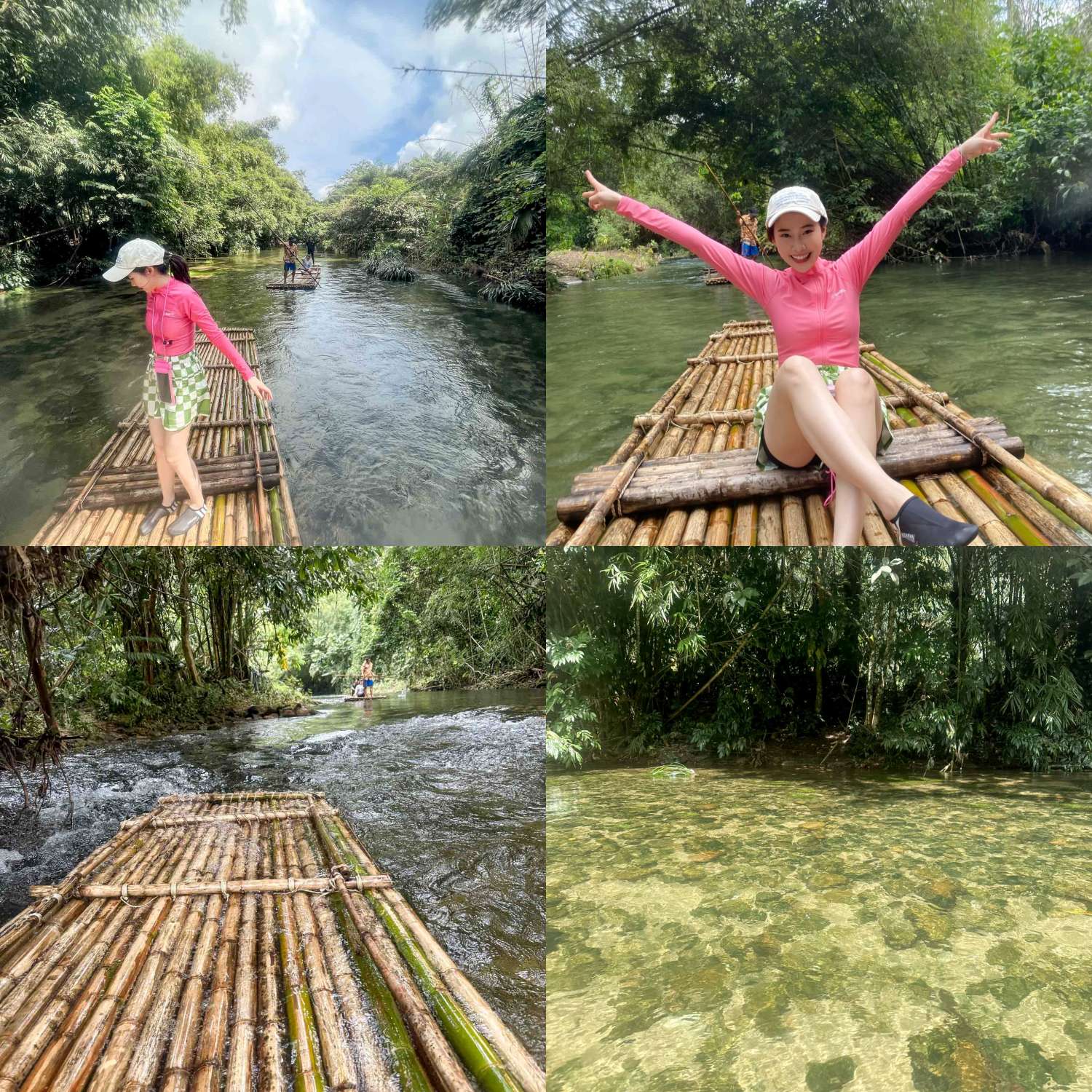 ล่องแพไม้ไผ่วังเคียงคู่ - โกมล คอร์เนอร์ Bamboo Rafting